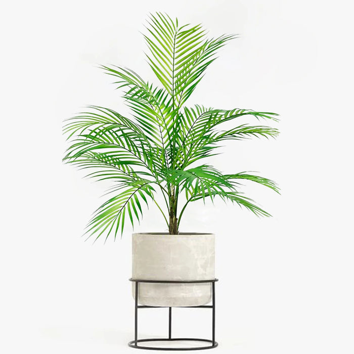 90cm Artificial Sunflower Paradise Palm Tree – Tropical Green Plastic Plant for Home, Garden, and Christmas Decoration