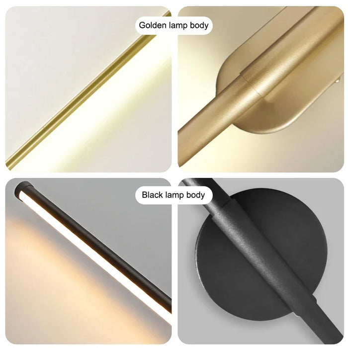 Modern LED Wall Lamp – Sleek Up & Down Light Fixture for Bedroom, Living Room, and Corridor