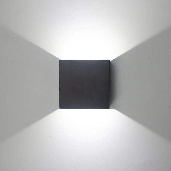 6W LED Up & Down Wall Lamp – Modern Aluminum Wall Light for Bedroom, Living Room, Corridor & Accent Lighting, Gold & Silver Finish