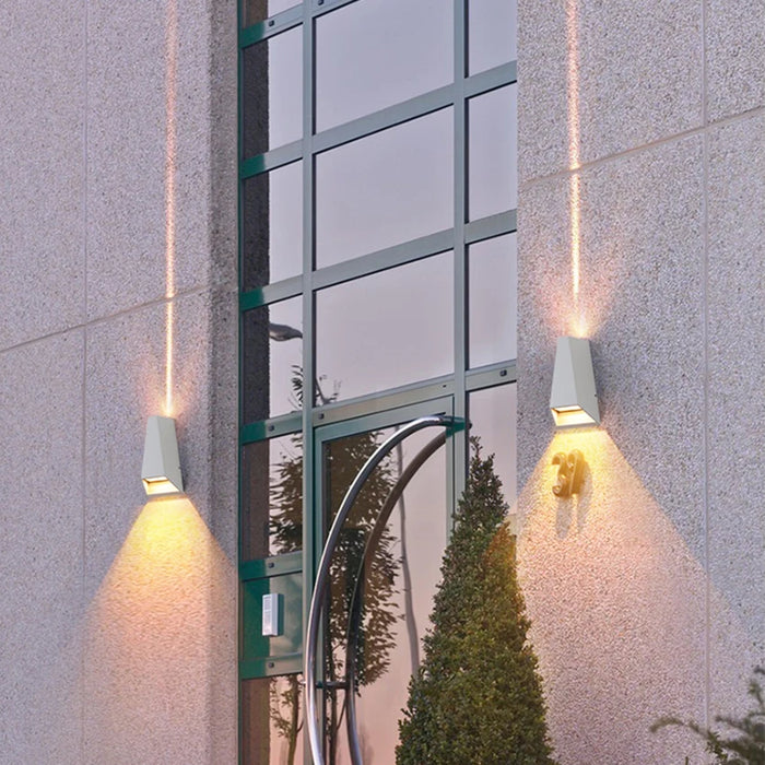 Modern LED Wall Sconce – Waterproof Up & Down Outdoor/Indoor Wall Light for Hallways, Staircases, Living Rooms & Bedside