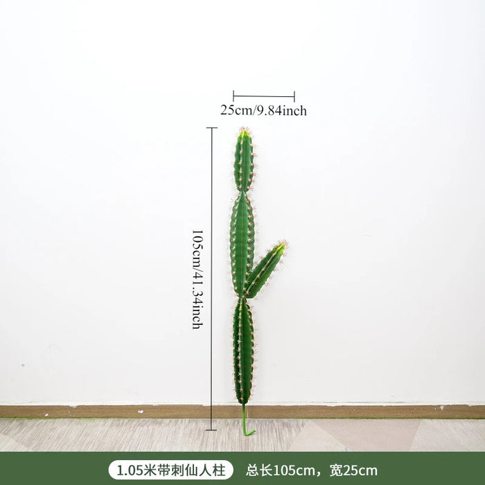 Artificial Cactus Desert Plant – Faux Fairy Column Sky Ruler Tree for Outdoor Garden & Landscape Decoration
