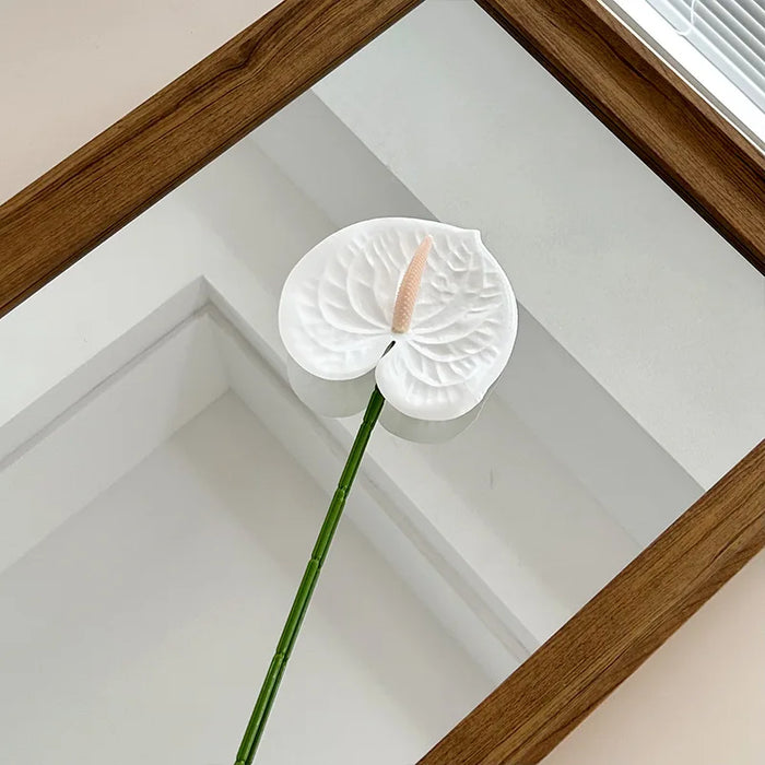 3D Printed Anthurium Artificial Flower – Realistic Flamingo Palm for Wedding, Home, and Event Decor