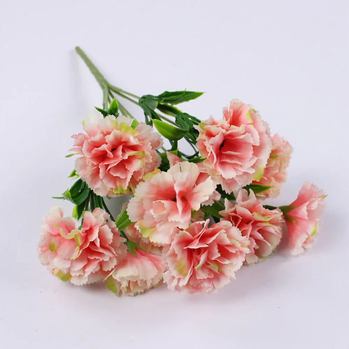 Artificial Carnation Flower – Fake Silk Carnation Bouquet for Weddings, Parties, Home & Garden Decoration