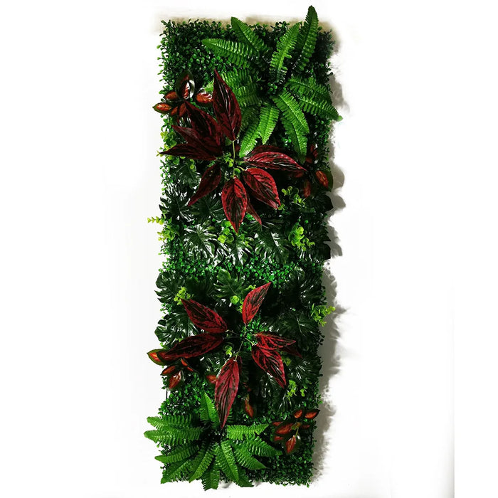 40x120cm Artificial Plant Wall – Chlorophytum Comosum Grass Panel for Garden, Wedding, Hotel, and Outdoor Decoration