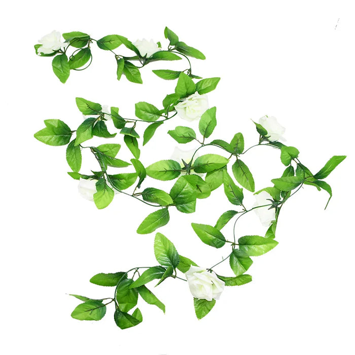 180cm Artificial Wisteria Garland – Fake Ivy Vine for Wedding Arch, Room, Garden, Baby Shower & Floral Decorations