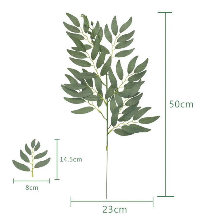 10PCS Artificial Italian Ruscus Greenery Stems – Faux Shrub Bushes with Green Leaves for Wedding Arch, Bouquet, and Home Decor