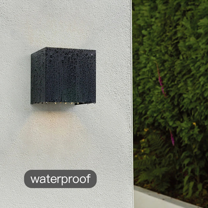 IP65 Waterproof LED Wall Lamp – 12W Adjustable Outdoor/Indoor Wall Sconce for Courtyard, Porch, Living Room, Bedroom, and Bathroom