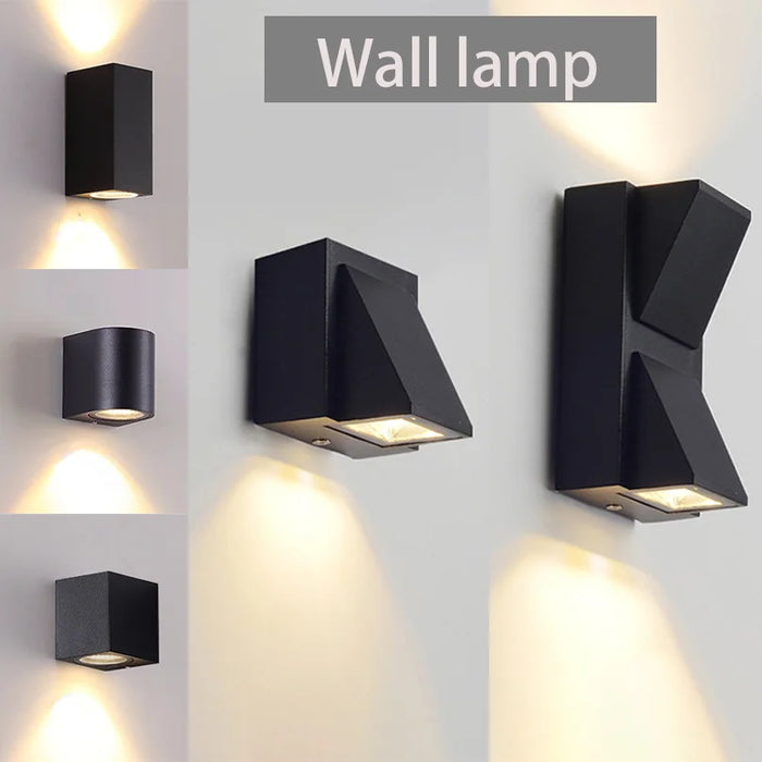 LED Wall Light – Waterproof Up & Down Modern Outdoor Lamp with Motion Sensor