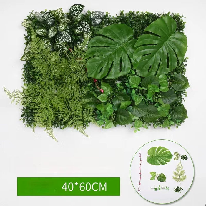 15.7 x 23.6 Inch Artificial Plant Lawn – Simulation Grass Leaf for Wedding, Home, Garden, and Outdoor Décor