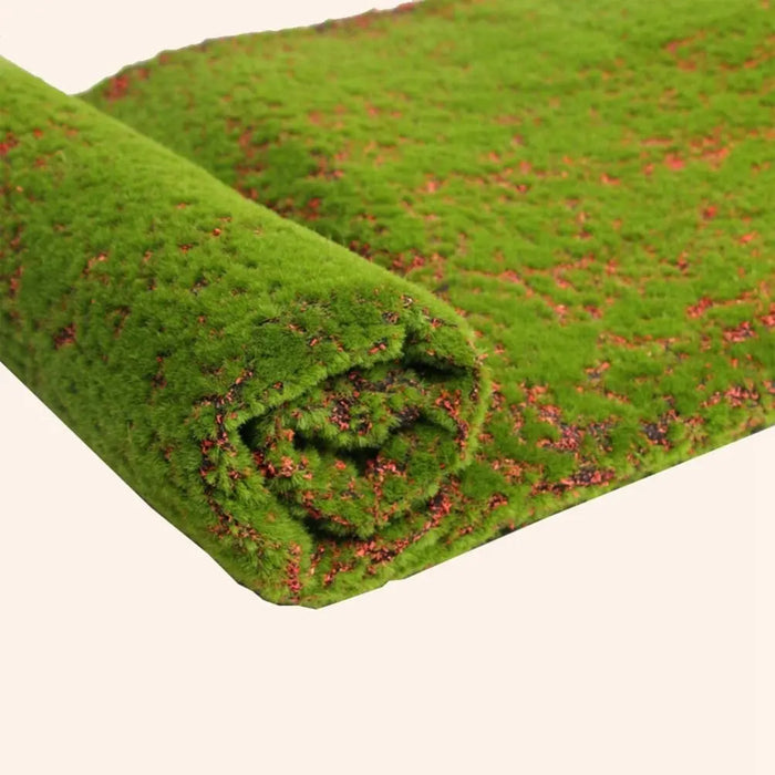 1x1m Artificial Moss Mat – Lifelike Green Moss Turf for Home, Garden, Patio & Office Decoration, Perfect for DIY Landscaping & Theme Decor
