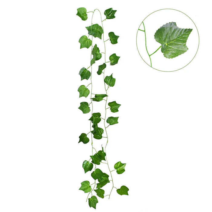 180cm Artificial Wisteria Garland – Fake Ivy Vine for Wedding Arch, Room, Garden, Baby Shower & Floral Decorations