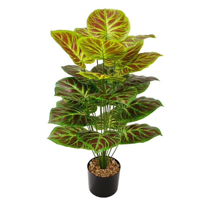Purple Leaf Artificial Plant Bonsai – 60cm, 75cm, or 85cm Decorative Ornament for Home, Party, Hotel, and Desk Decor