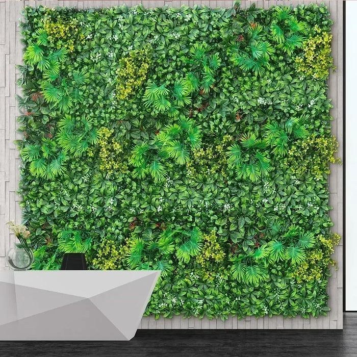 Artificial Boxwood Wall Panel – 50x50cm UV-Resistant Privacy Screen for Home, Wedding, and Outdoor Decoration"