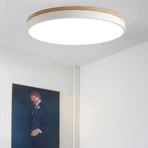 Modern LED Ceiling Light – 27W Surface-Mounted Fixture with Warm, Cold, and Natural Light Options for Living Room, Bedroom, and Kitchen