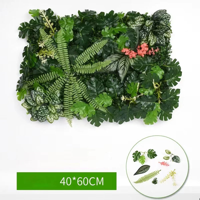 15.7 x 23.6 Inch Artificial Plant Lawn – Simulation Grass Leaf for Wedding, Home, Garden, and Outdoor Décor