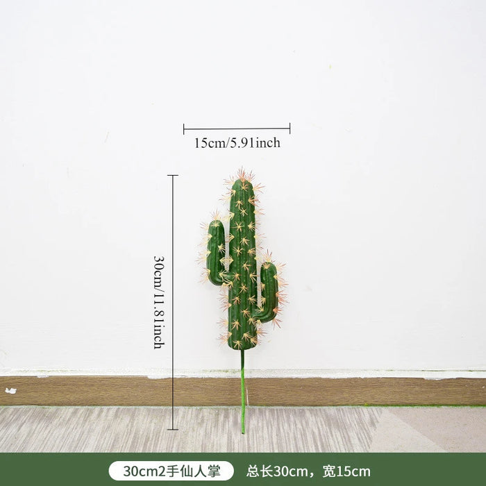 Artificial Cactus Desert Plant – Faux Fairy Column Sky Ruler Tree for Outdoor Garden & Landscape Decoration