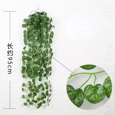 Artificial Silk Bamboo Leaf Flower Arrangement – 1m Long Eucalyptus Leaves for Spring Decoration, Indoor & Outdoor Use
