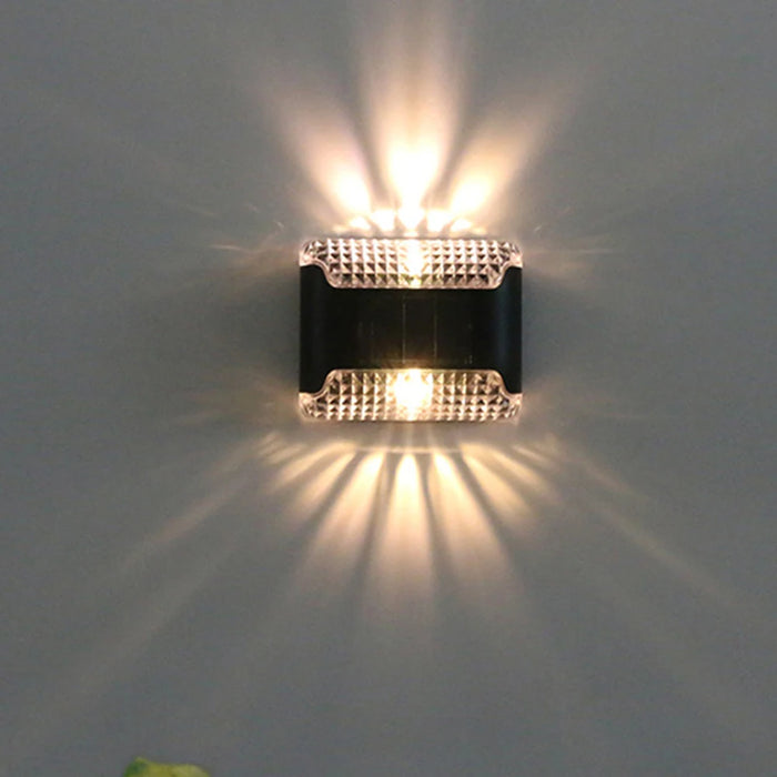 Solar Garden Wall Light – Waterproof LED Lamp for Outdoor Patios, Courtyards, Hallways & Villa Steps