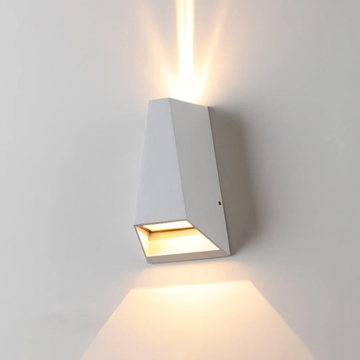Modern LED Wall Sconce – Waterproof Up & Down Outdoor/Indoor Wall Light for Hallways, Staircases, Living Rooms & Bedside