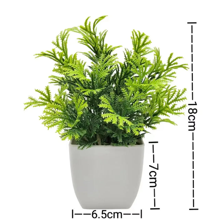 1pc Artificial Potted Plant – Mini Greenery for Home, Office, Living Room, and Bedroom Decoration