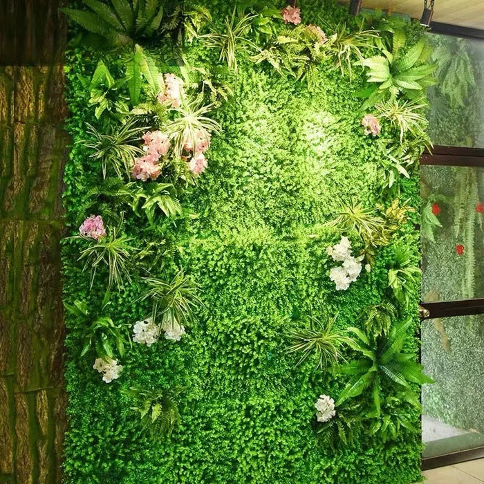 40x120 Inch Artificial Plant Lawn – Fake Grass Panel for Home, Garden, Wedding, and Wall Décor