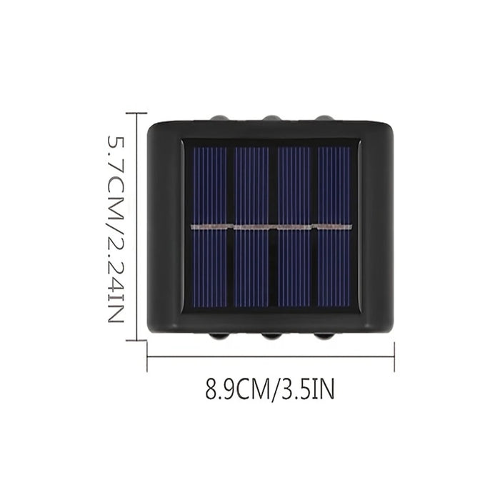 Solar Up Down Wall Lights – Waterproof Outdoor LED Wall Lamps with Light Sensor for Garden, Patio & Pathway