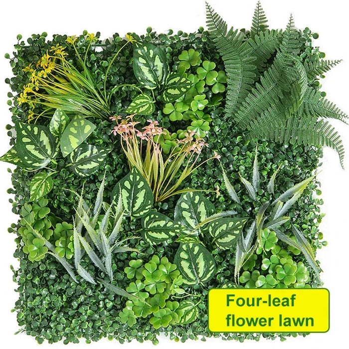 Artificial Boxwood Wall Panel – 50x50cm UV-Resistant Privacy Screen for Home, Wedding, and Outdoor Decoration"