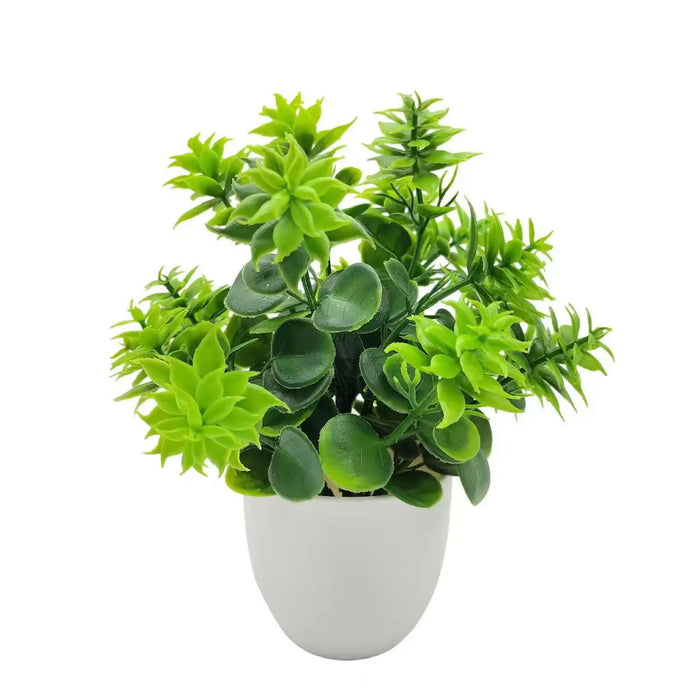 1pc Artificial Potted Plant – Mini Greenery for Home, Office, Living Room, and Bedroom Decoration