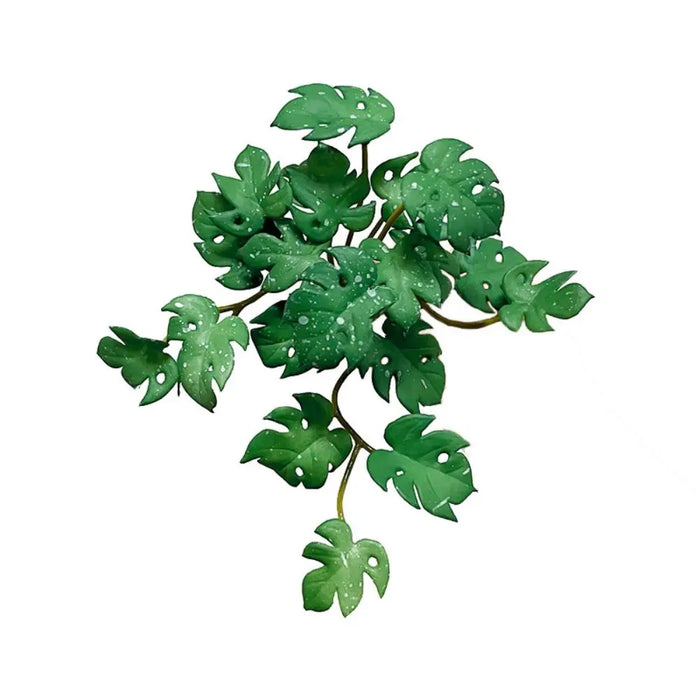 Soft Glue Artificial Green Copper Coin Grass – Faux Succulent Plant Wall Hanging for Home & Office Décor