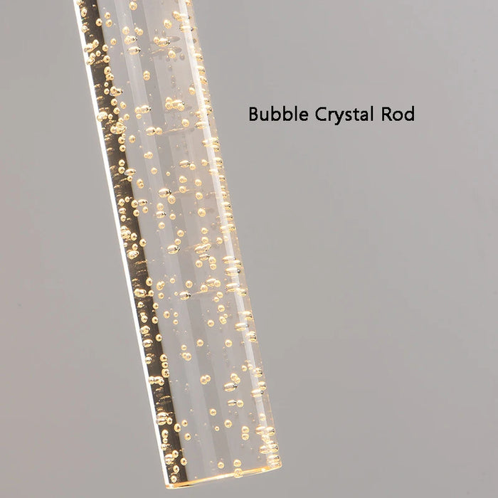 Modern LED Crystal Wall Lamp – Sleek Wall-Mounted Light Fixture for Bedroom, Living Room, Aisle, and Corridor