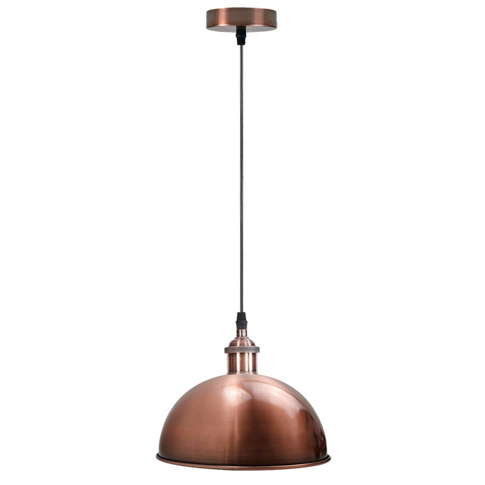 Moderne hanglamp | Camden | Metalen koepel | Koper