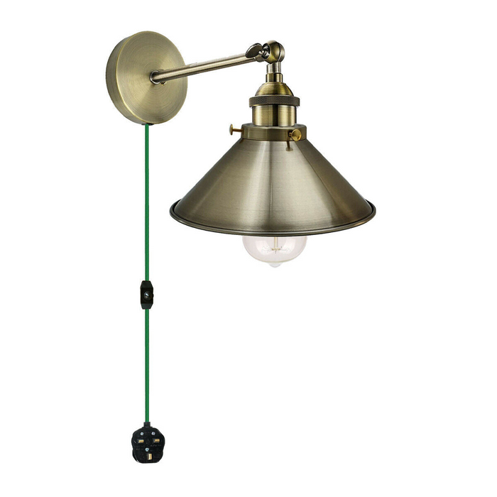 Moderne wandlamp | Jade | IJzeren Kegel | Verschillende kleuren 