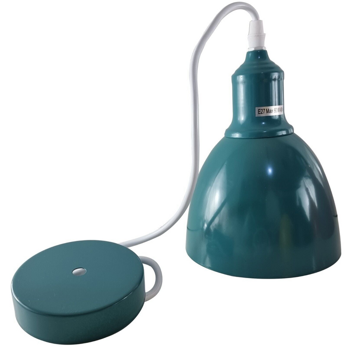 Vintage hanglamp | Nigel | Metalen kegel | 1-weg | Verschillende kleuren