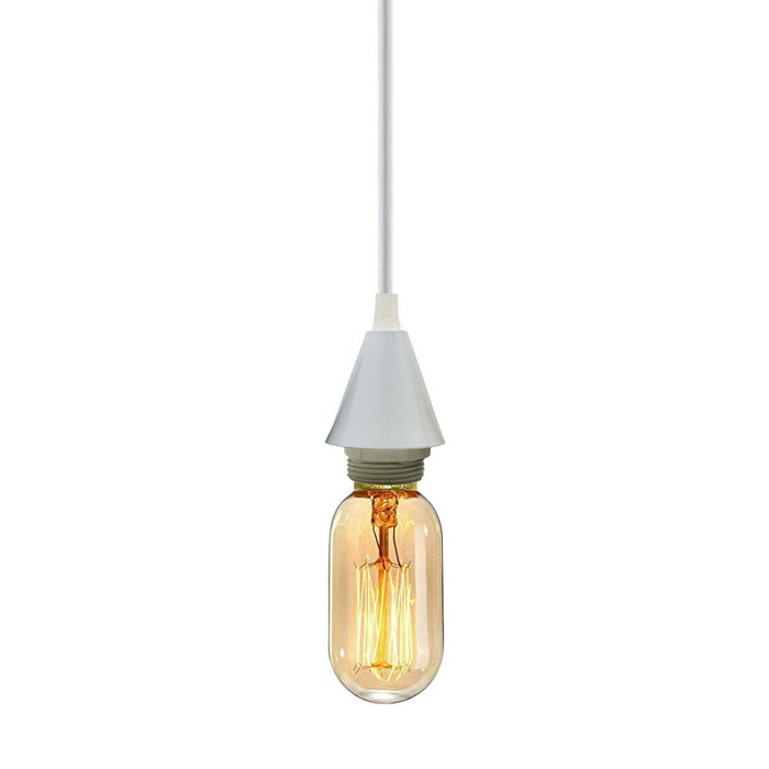 Moderne hanglamp | Reginald | Lamphouder | 1-weg | Wit
