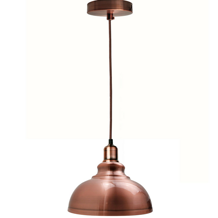 Moderne hanglamp | Ansel | Metalen kap | Messing kleuren
