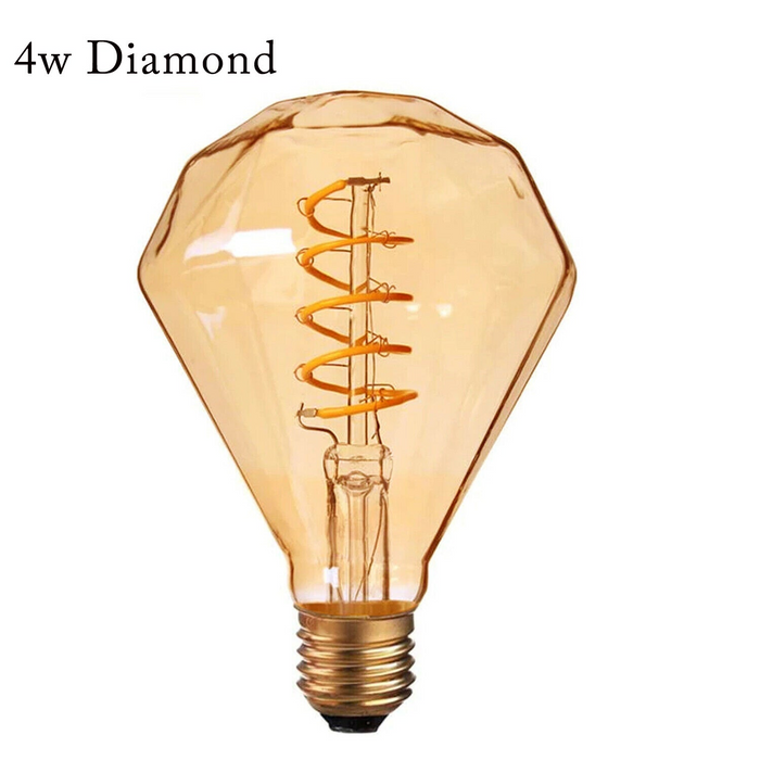 LED-vintagelamp | Ayla | Diamantvorm | 4W | Warm wit