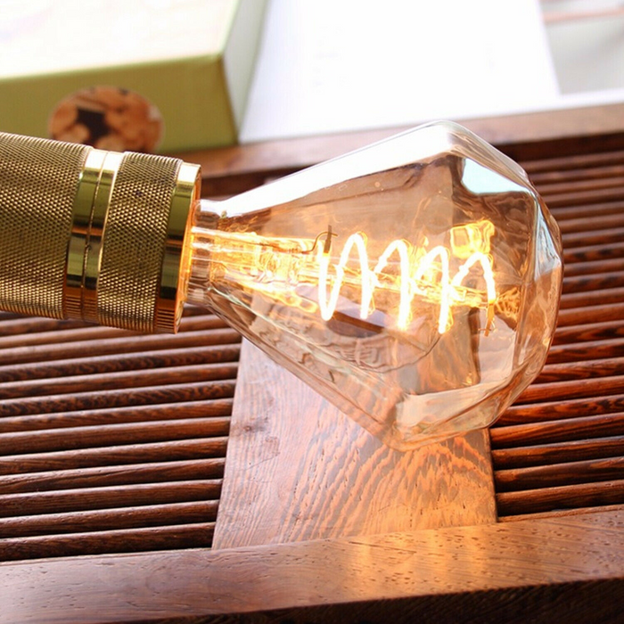 LED Vintage Light Bulb | Ayla | Diamond Form | 4W | Warm White