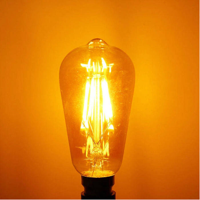 LED-retrolamp | Aiden | Dimbaar | Warmwit | ST64 B22 4W